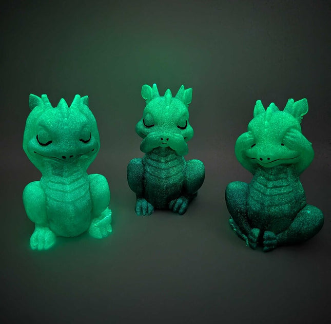 No Evil Dragon Trio