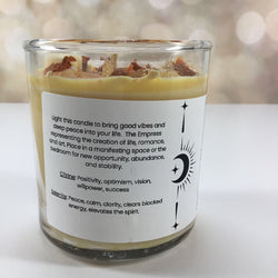 The Empress Tarot Tumbler Candle - view 3