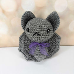 Barney Bat Crochet Stuffed Animal - view 1