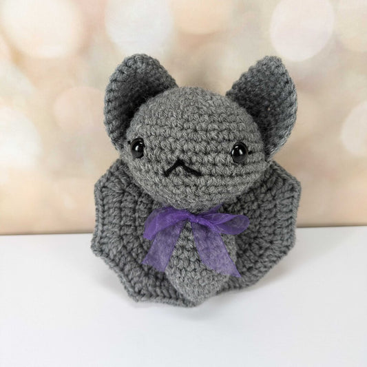 Barney Bat Crochet Stuffed Animal