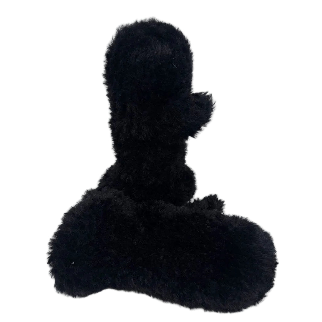 Loom Knit Winter Mittens - Black Panther
