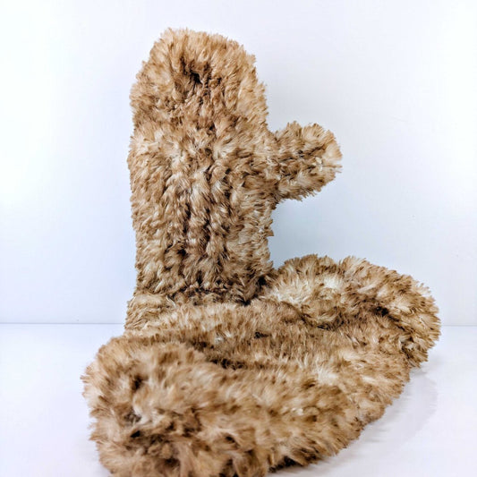 Loom Knit Winter Mittens - Pomeranian