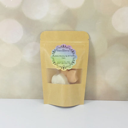 White Honey & Amber - Soy Wax Melts - Bag