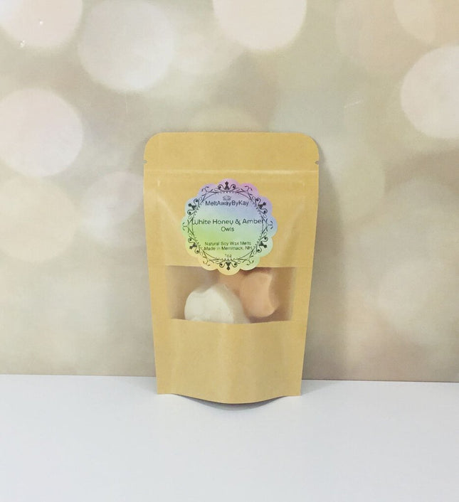 White Honey & Amber - Soy Wax Melts - Bag