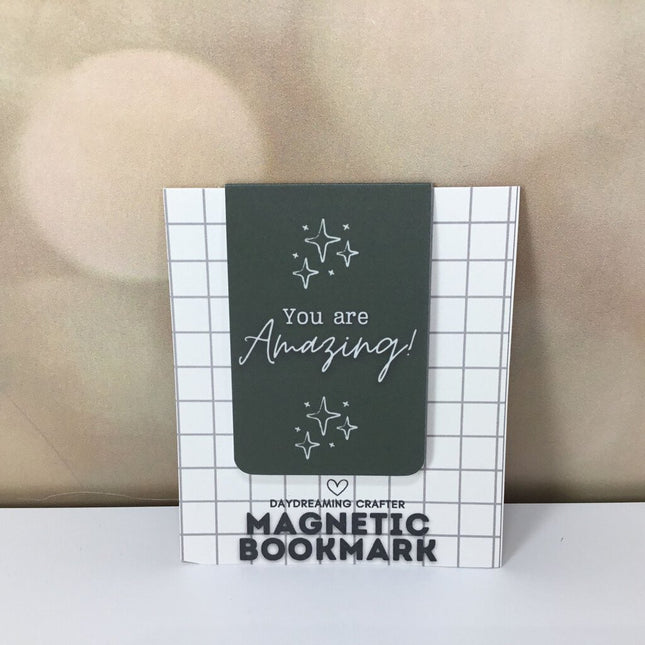 Magnetic Fold Over Bookmark - You Are Amazing