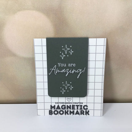 Magnetic Fold Over Bookmark - You Are Amazing