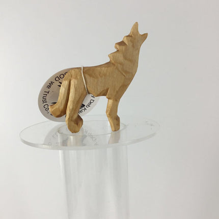 Hand Carved Wolf