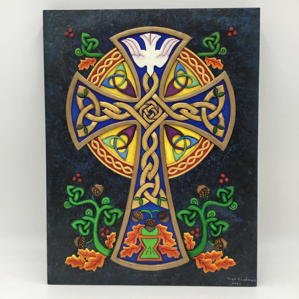 Celtic Cross Plaque