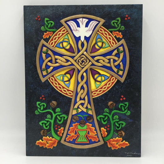 Celtic Cross Plaque