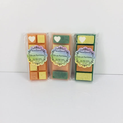 Citrus Fantasy - Soy Wax Melt - Snap Bar