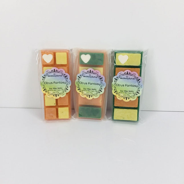 Citrus Fantasy - Soy Wax Melt - Snap Bar