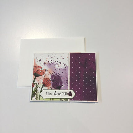 Gift card Card - I Just Love You