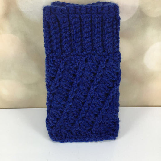 ribbed fingerless gloves