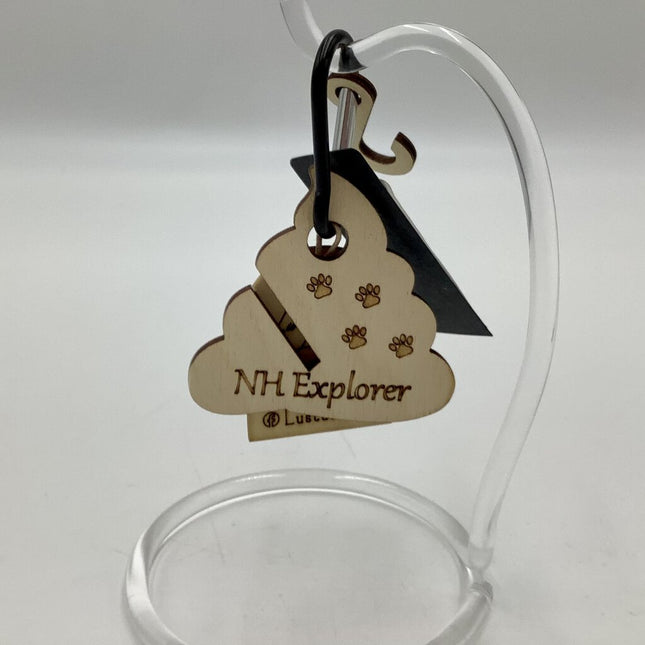 Dog Poop Bag Holder - Poop Emoji shape "NH Explorer"