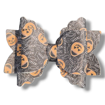 Piggy Hair Bow Halloween