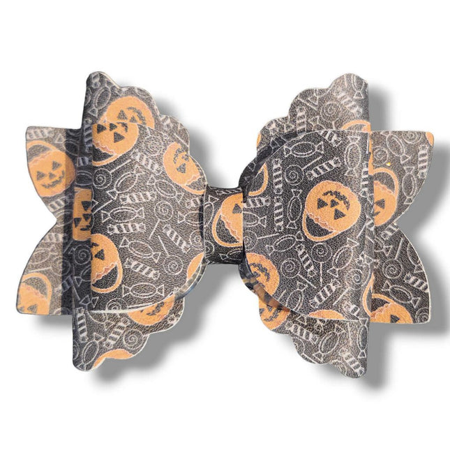 Piggy Hair Bow Halloween