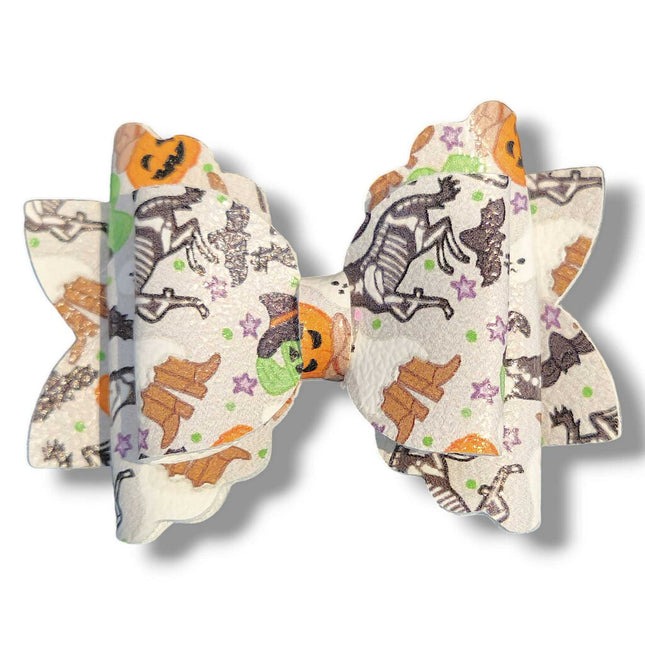 Piggy Hair Bow Halloween