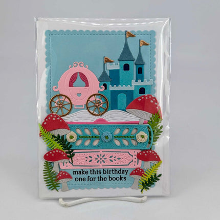 Stitched Fairytale Birthday Greeting Card