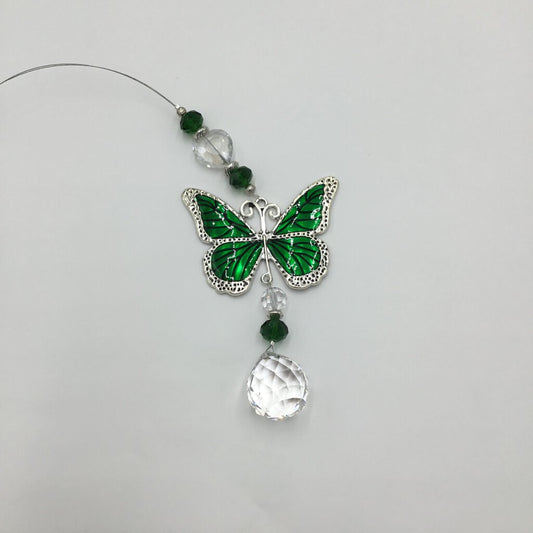 Butterfly KELLY GREEN Suncatcher