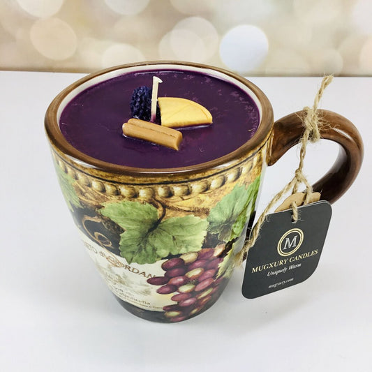 Mulled Wine - Mug Candle - 100% soy wax