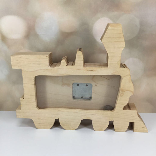 Wooden Bank - Train