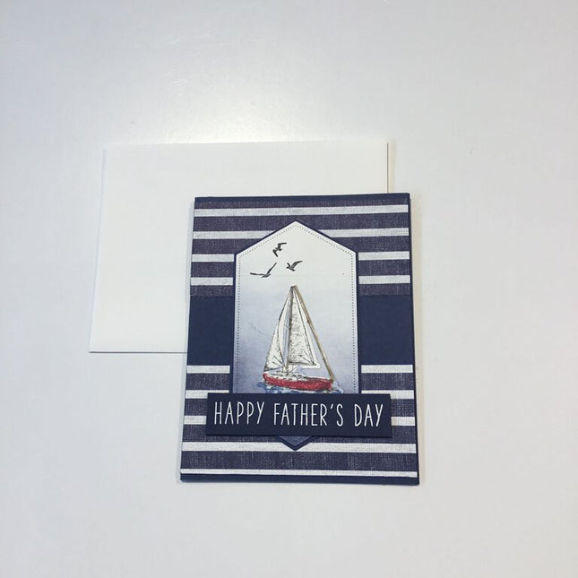 Card - Happy Father's Day - Sailboat