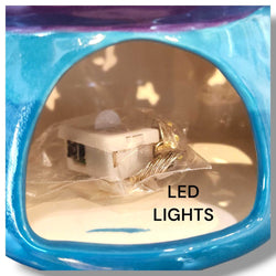 Gnome Lantern witch - view 2