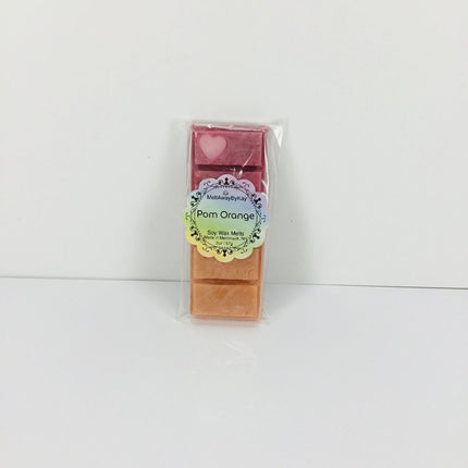 Pomegranate Orange - Soy Wax Melt - Snap Bar