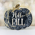 HELLO FALL pumpkin sign