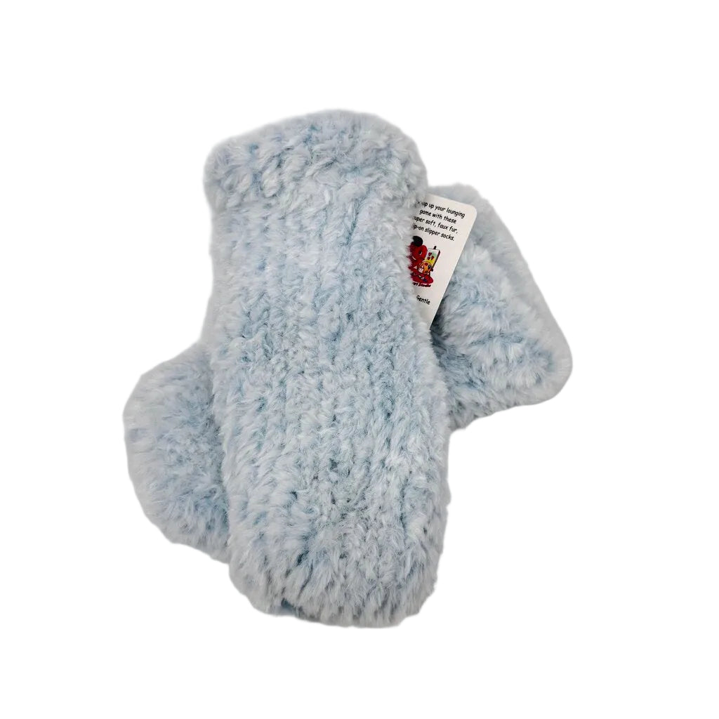 Slipper Socks- Blue Bengal