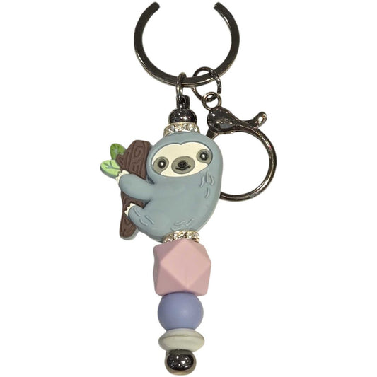 Keychain Sloth Gray