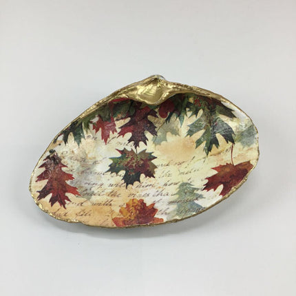 Fall Leaves/Script (Newport RI)