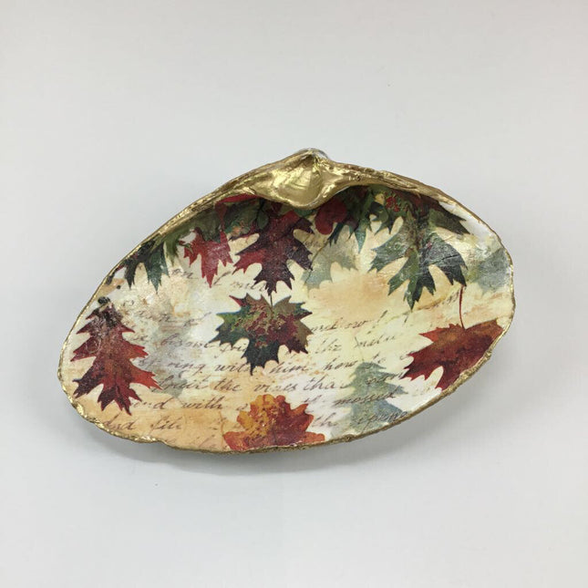 Fall Leaves/Script (Newport RI)