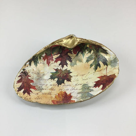 Fall Leaves/Script (Newport RI)
