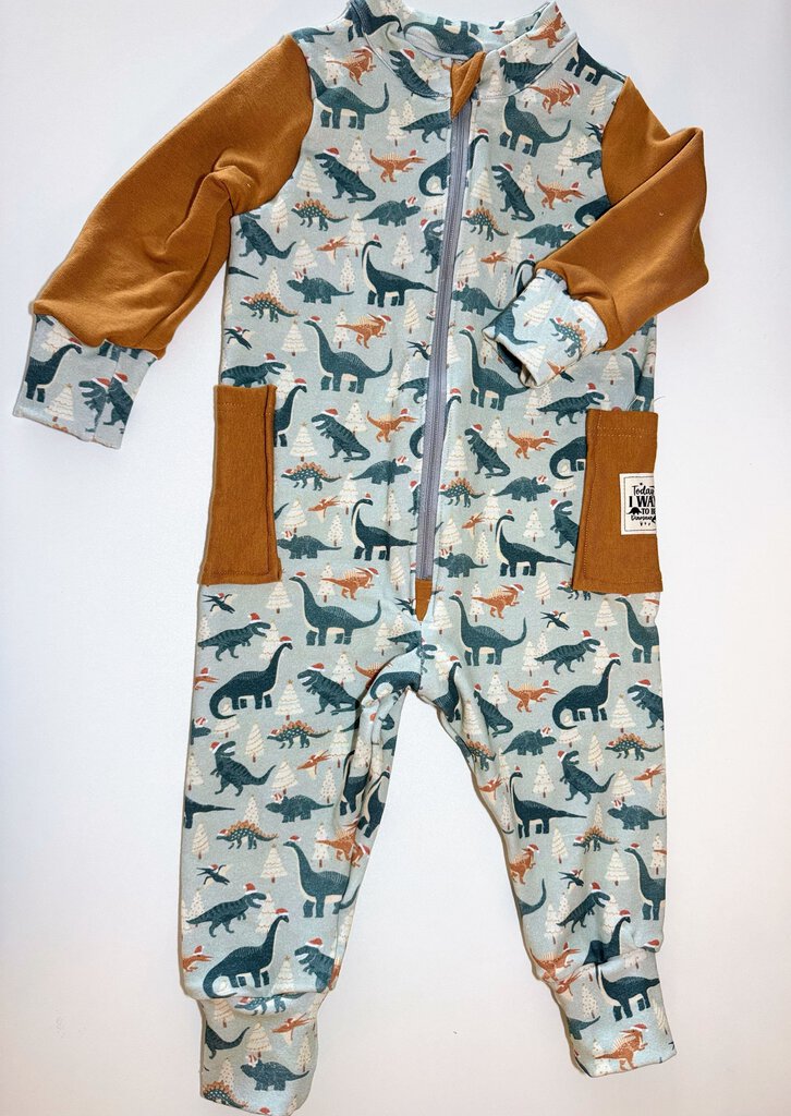 Fish & Bee Co Clothing - Zip Romper