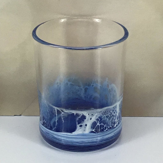 Glass tealight Holder