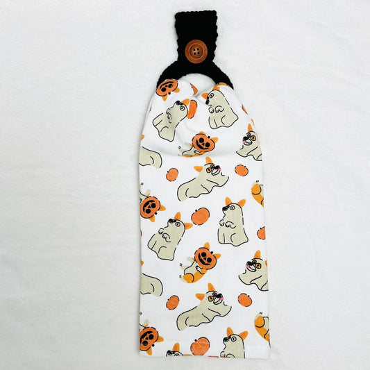 Hanging Towel Set - Halloween Dogs