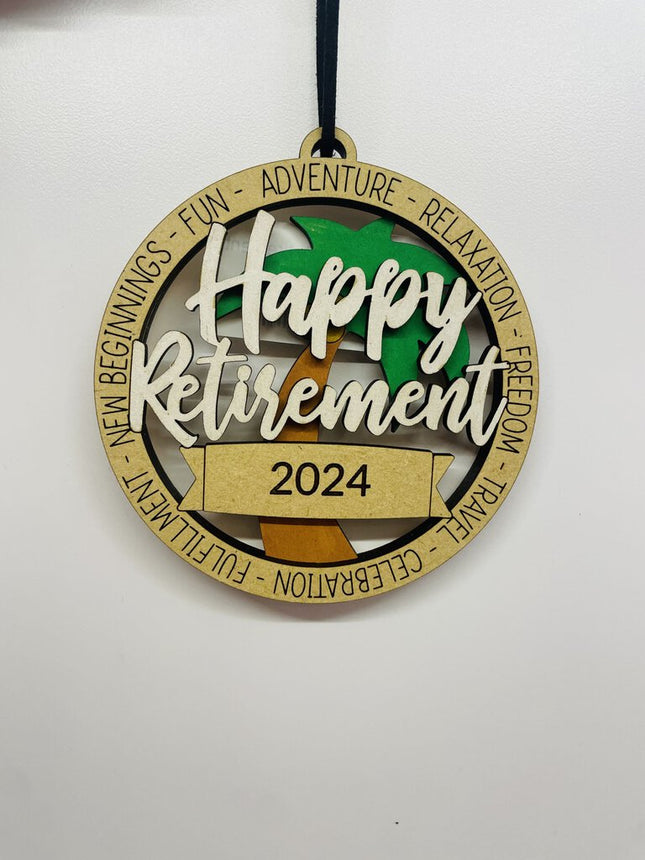 Ornament - Retirement - Coconut Tree