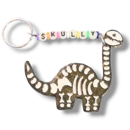 SKELETON DINO KEYCHAIN