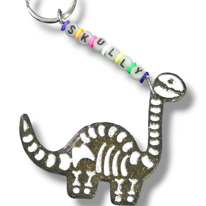 SKELETON DINO KEYCHAIN