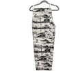Adult Apron Black White Crosses