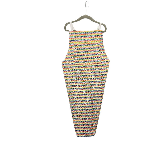 Adult Apron Rainbow Leaves