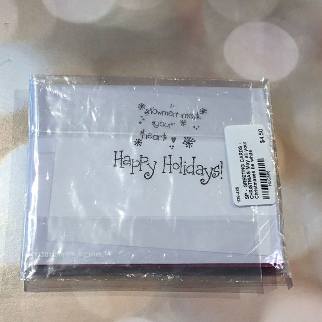 May all your Christmases be white