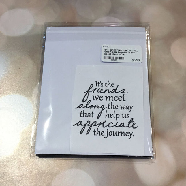 Together is the nicest place to be.