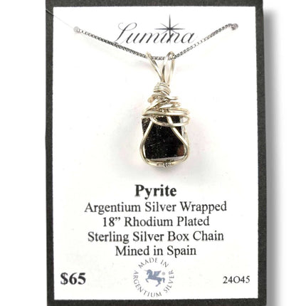 24O45 - Pyrite 18"RPSS Box Chain