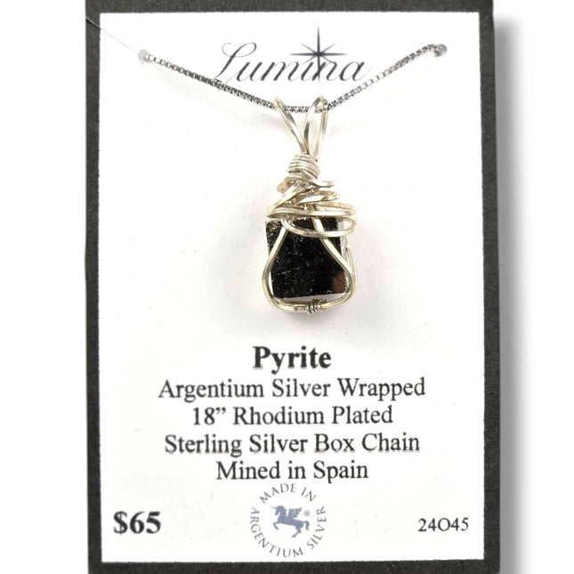24O45 - Pyrite 18"RPSS Box Chain