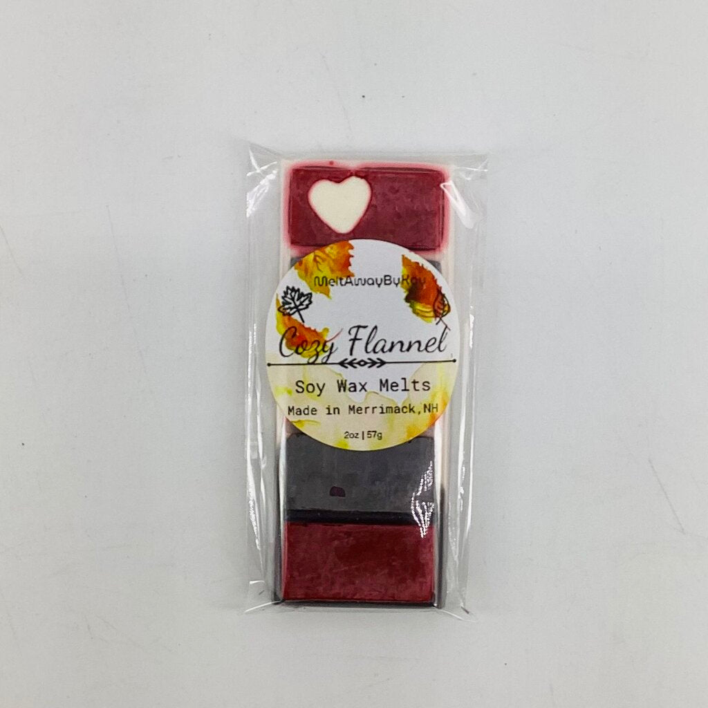 Cozy Flannel - Soy Wax Melts - Snap Bar