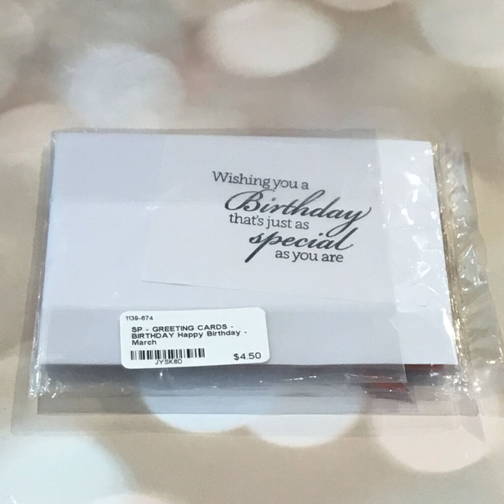 Happy Birthday - March