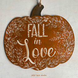 FALL IN LOVE PUMPKIN - view 2