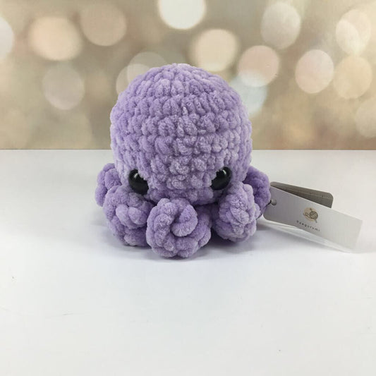 Crocheted octo stuffie lavender